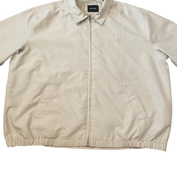 Vintage Pierre Cardin Men's Tan Zip-Up Jacket, Lightweight, Classic Design M-XL - Picture 6 of 8